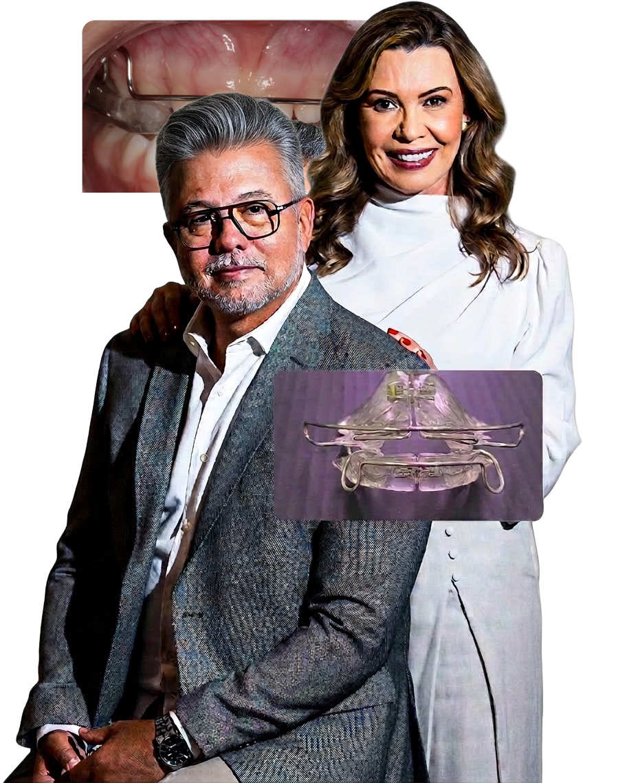 Prof. Hélio Venâncio e Profa. Flávia Venâncio